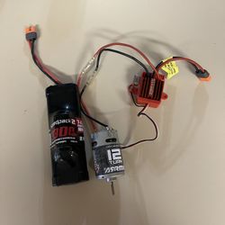 Arrma Brushed Esc Motor Combo.