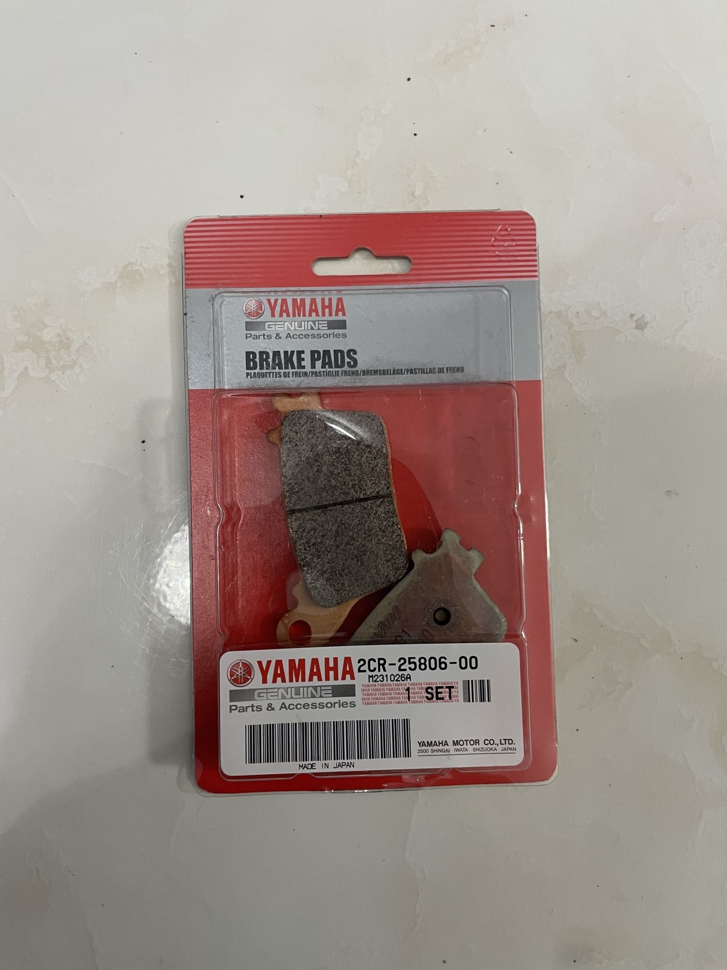 Yamaha R1 OEM Rear Brake Pads
