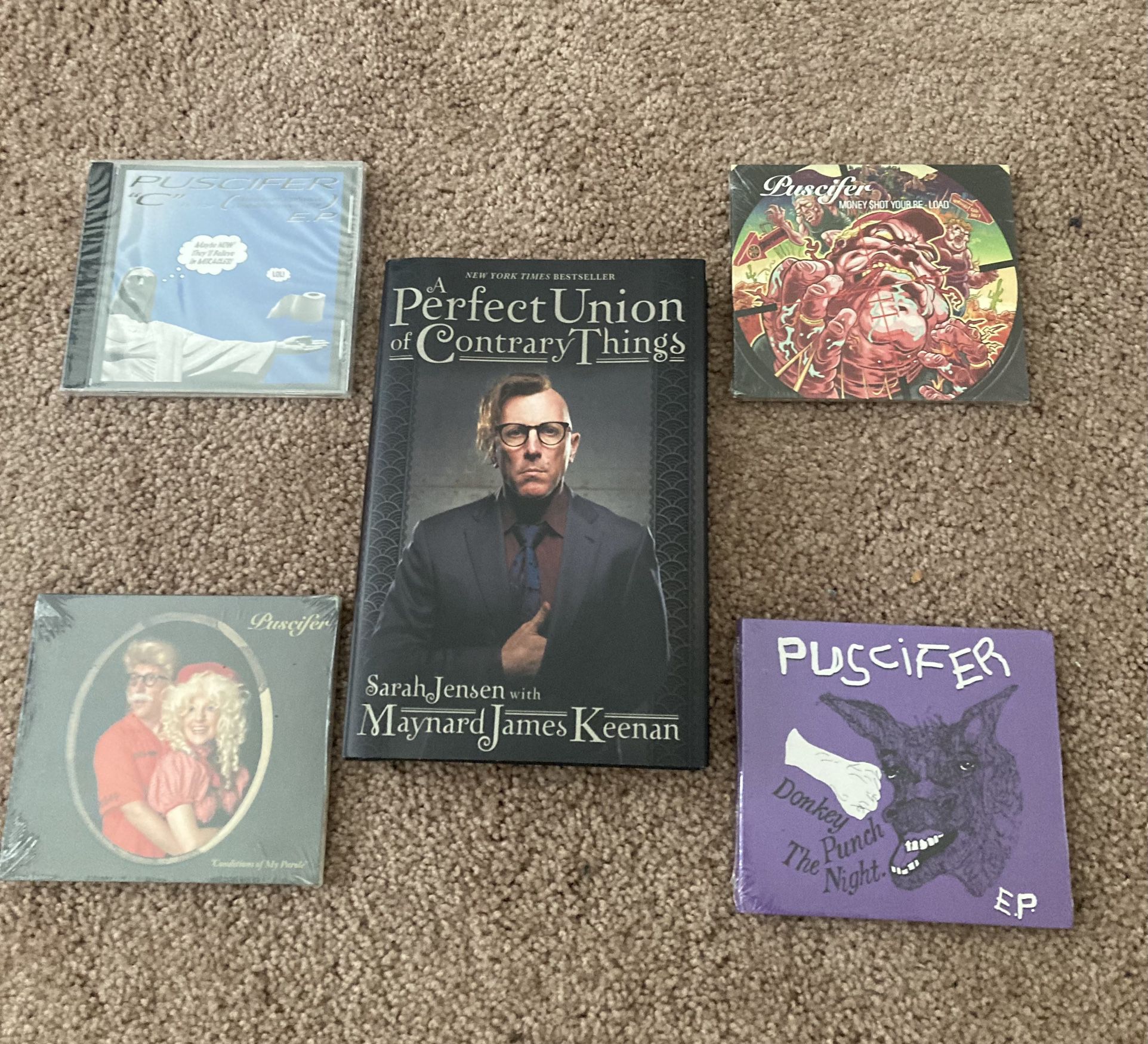 Pucifer CD’s & Book (Maynard)