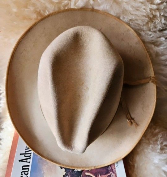 Vintage Midcentury STETSON 3x Beaver Cowboy Hat