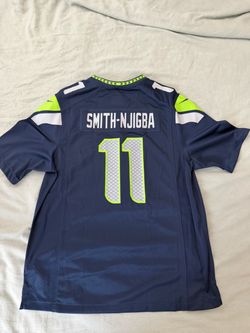 XL-Njigba Super Bowl LX Patch Jersey