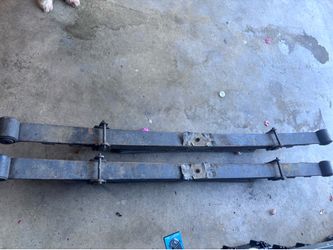 Lowering leaf spring  Tahoe