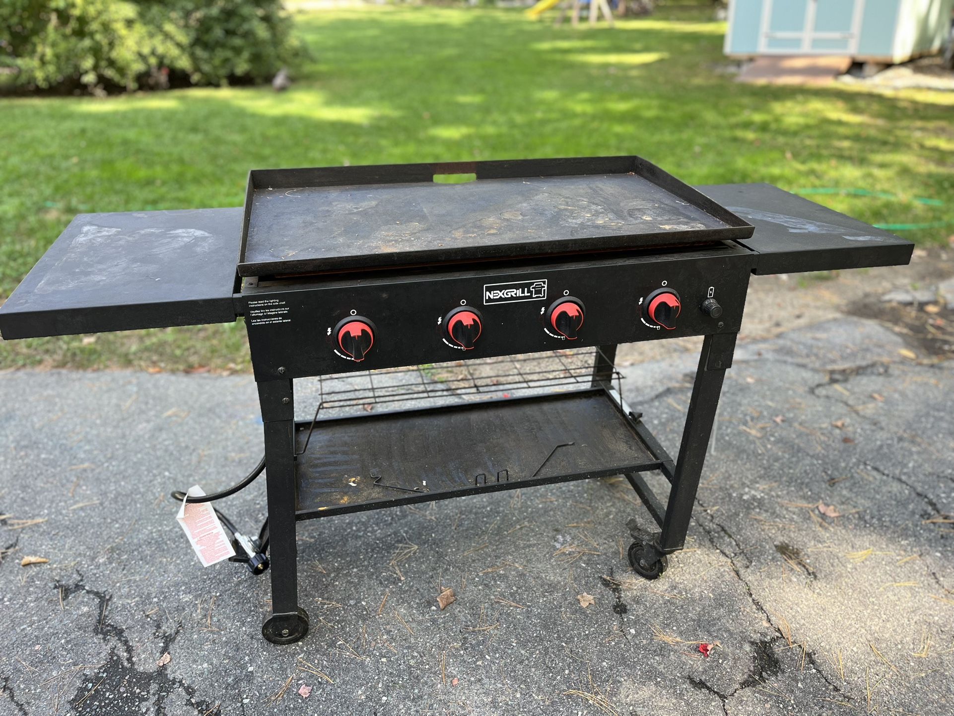 Nexgrill Four Burner Flat Top
