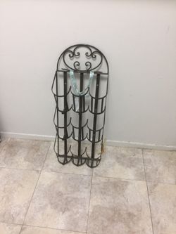 Beautiful wine/ anything rack for 9 bottles