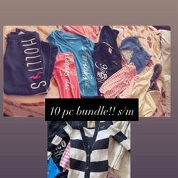 hollister/aero 10pc lot S/M