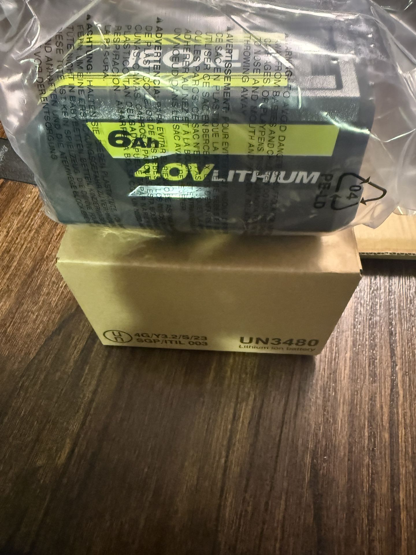 Ryobi 6ah 40v Lithium Battery