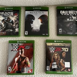 XBOX GAMES (READ DESCRIPTION)