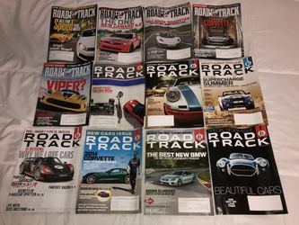 Road & Track magazine issues (Nov ‘12-Nov ‘13)