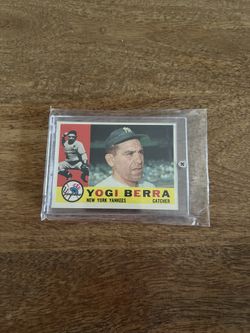 1960 Topps #480 Yogi Berra ungraded baseball card