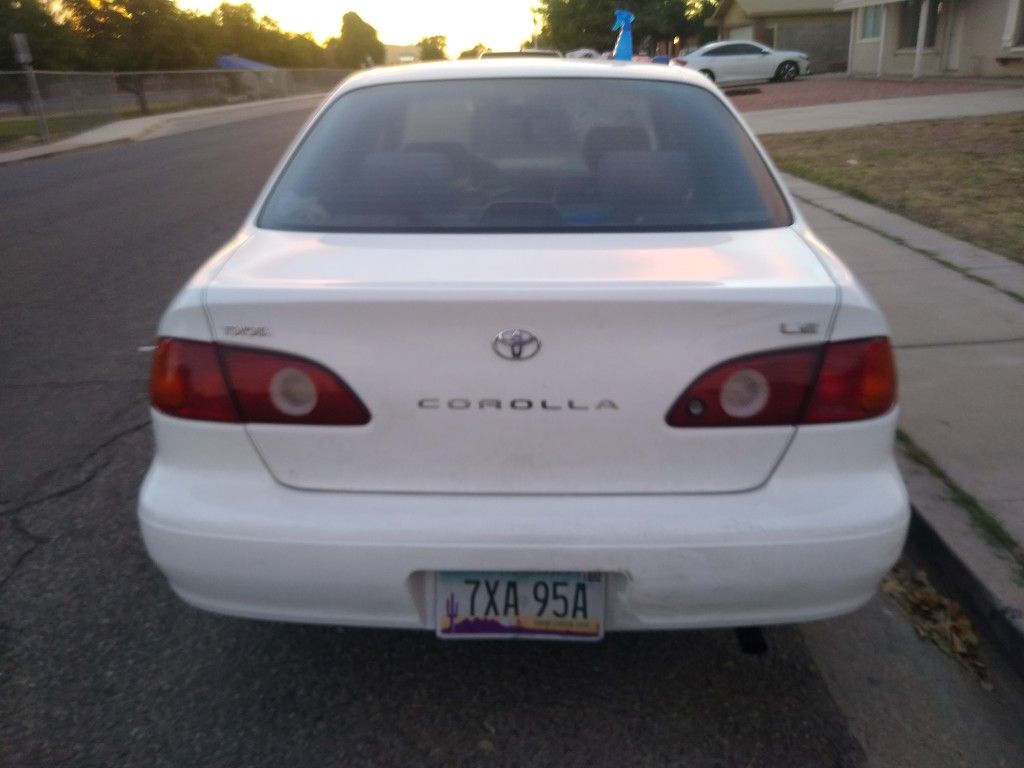 01 Toyota Corolla