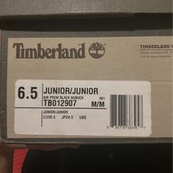 Black timberland Boots 