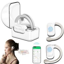 AI Translation Earbuds, Real-Time Translator Earbuds for iOS & Android, 144 Languages, Smart Wireless Translation Earbuds, Translator Earbuds for Trav
