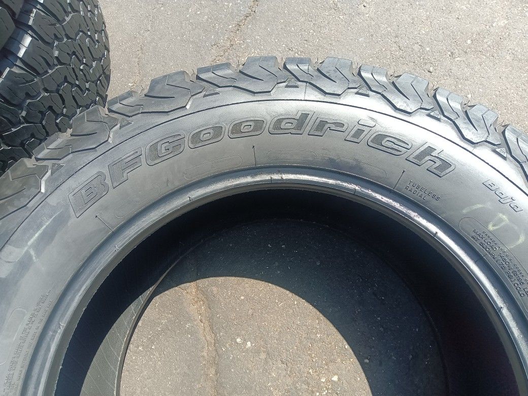 2 Llantas Lt 35 X 12.50 R20 Bfgoodrich All Terrain 