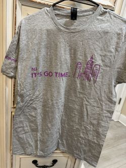 Hanes NJ It Go Time Teeshirt Size M