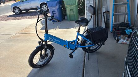 Electric bike foldable