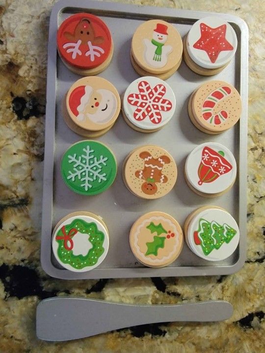 Melissa And Doug Christmas Cookies Playset