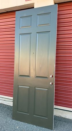 36”w, 94”h, entrance main door