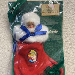 1997 Avon Disney Holiday Stocking Princess Cindirella 