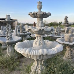 New Water Fountain Made Out Of Cement Perfect Gift 
