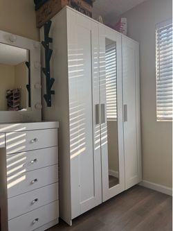 IKEA brimnes 3 door wardrobe