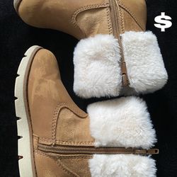 OSHKOSH  B GOSH  Toddler FAUX FUR BOOTS 9M