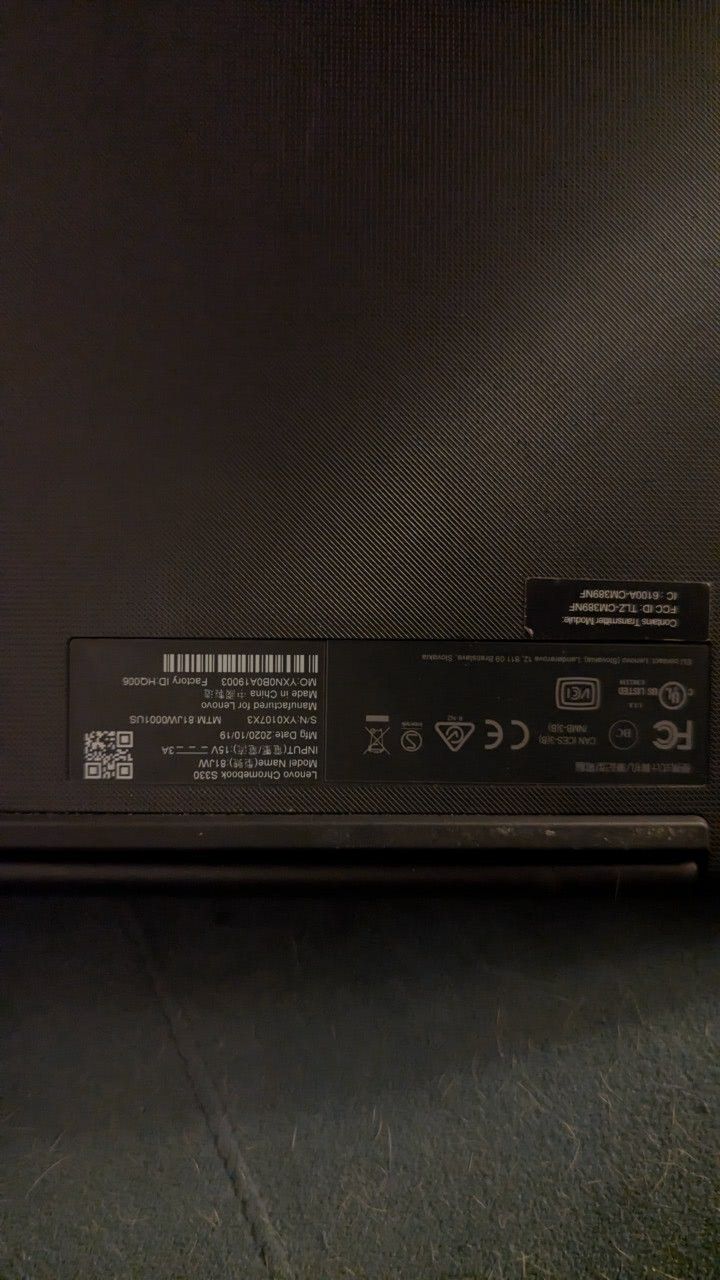 Chromebook Lenovo