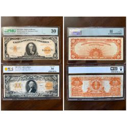 1922 United States Gold Certificates