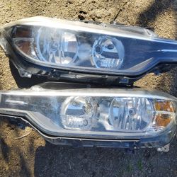 Bmw 328i Left And Right Headlights 