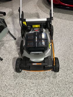 Worx Nitro 80volt lawn mower