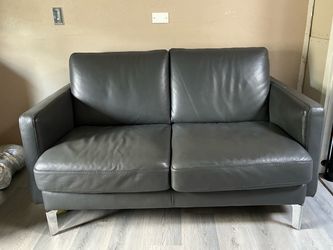 Leather couches