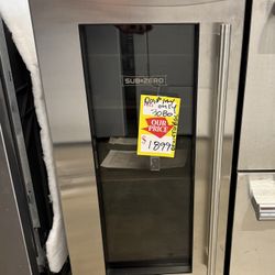Sub-Zero Designer Series 15” Panel Ready Undercounter Beverage Center