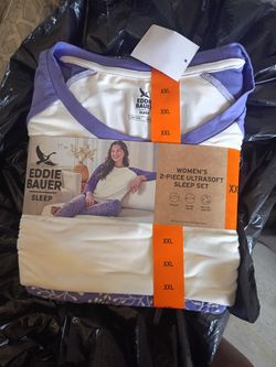 Eddie Bauer Women's 2-Piece Ultrasoft Sleep Set XXL