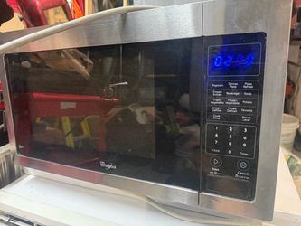 Whirlpool microwave with built in trim