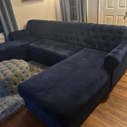 Blue Couch For Sell