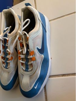 Orange blue white nikes