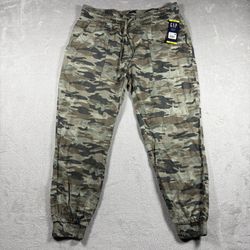 NEW Gap Women's Size Medium Lightweight Tencel Jogger Classic Olive Camo #2900