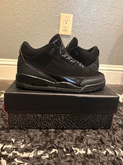 Jordan 3 black cat