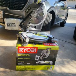 Ryobi 14 Amp Corded 10 in. Compound Miter Saw with LED Cutline Indicator