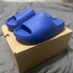 Adidas Yeezy Slides Azure