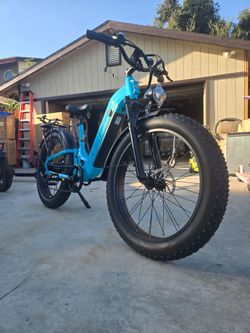 Aipas M1 Pro Fat Tire E- Bike Glacier Teal