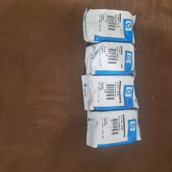 4 HP 901 TRI COLOR INK CARTRIDGES