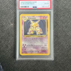 PSA Graded Alakazam 
