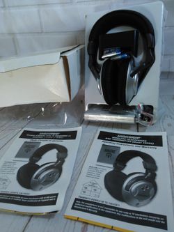 TV antenna headphones quit tv listening in bed or help hearing the tv