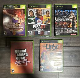 Xbox Games And Beat Pad