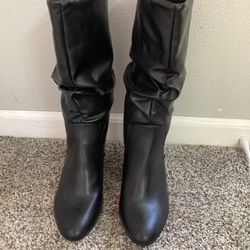 Leather Boot. 