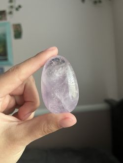 Amethyst Polished Palm stone