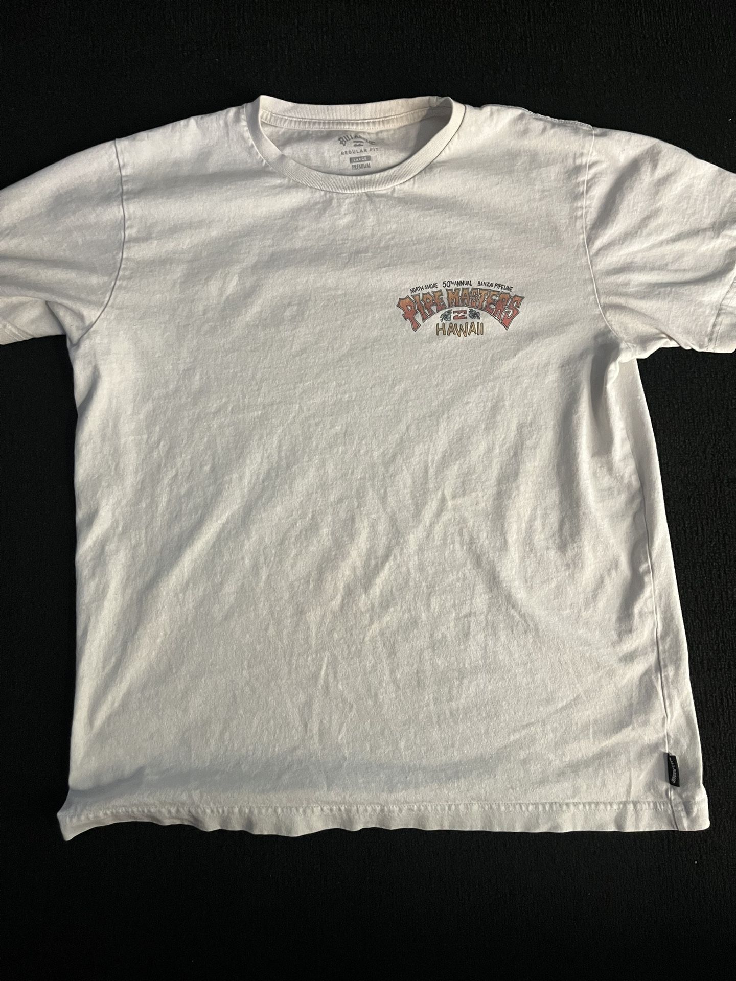 Vintage Billabong white and orange tshirt