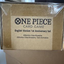 One Piece 1st anniversary Set Box Sealed 
