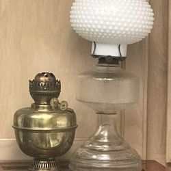 2 Vintage Oil Lamps  Only $50 Takes Both 