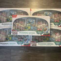 Pokemon Blooming Waters 151 Premium Collection
